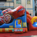 Cars McQueen bouncy Castle Slide Combo