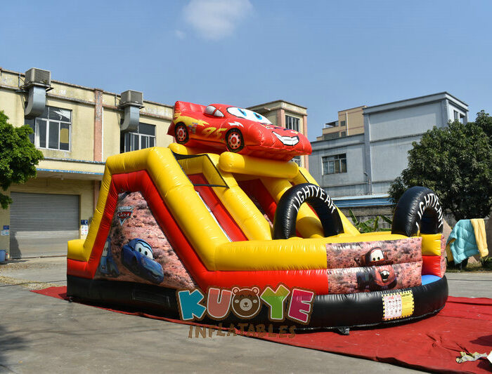 SL207 Cars Inflatable Slide Bounce Inflatable Slides for sale 2