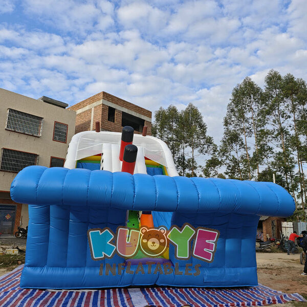 SL203 Inflatable Titanic Adventure Dual Lane Dry High Slide SL203 Inflatable Titanic Adventure Dual Lane Dry High Slide
