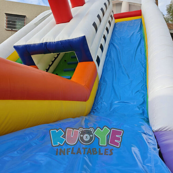 SL203 Inflatable Titanic Adventure Dual Lane Dry High Slide SL203 Inflatable Titanic Adventure Dual Lane Dry High Slide
