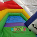 SL203 Inflatable Titanic Adventure Dual Lane Dry High Slide
