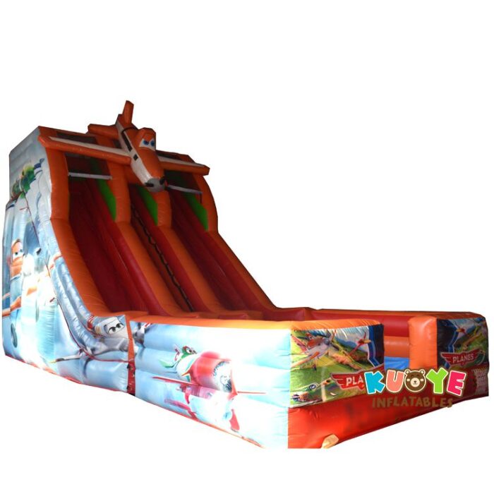 WS395 Planes Double Lane Slide Water Slides for sale