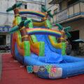 WS399 16FT Tropical Palm Water Slide
