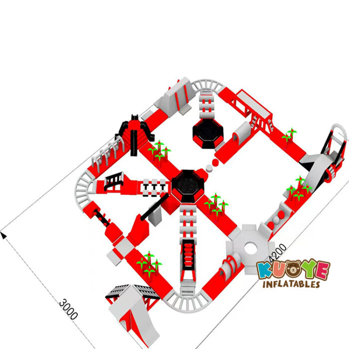 WP025 Commercial Lake inflatable Water Park Floating Water Parks for sale