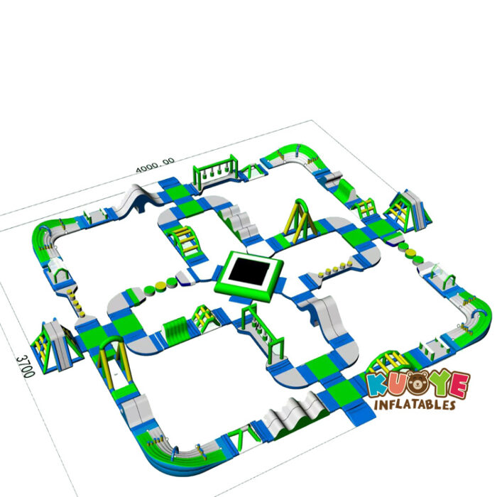WP026 Giant Floating Inflatable Water Park Floating Water Parks for sale 5