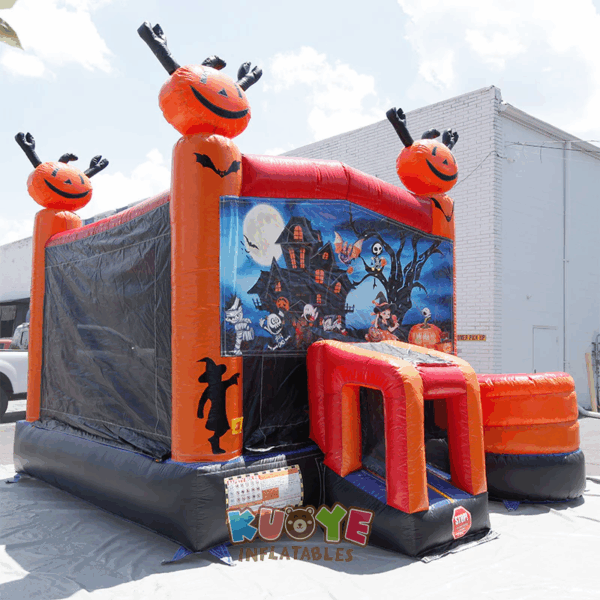 Halloween Bounce House Slide Combo Halloween Bounce House Slide Combo