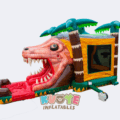 3D Dinosaur Bounce House Slide Combo