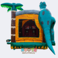 3D Dinosaur Bounce House Slide Combo