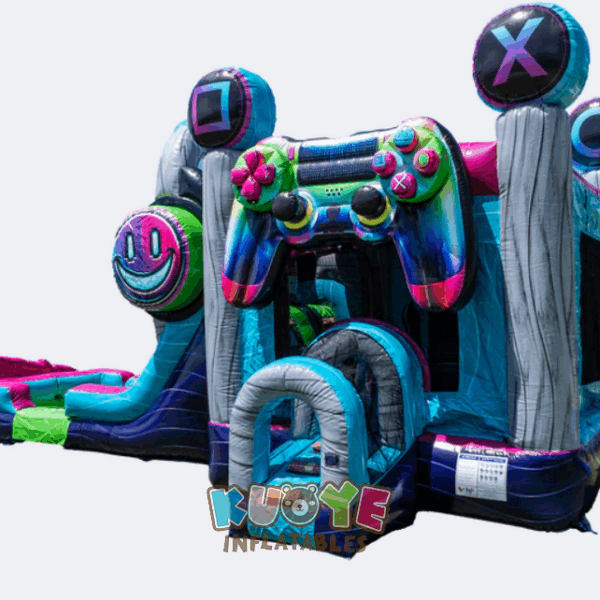 Double Lane ESports Gamer Bounce House Combo Double Lane ESports Gamer Bounce House Combo