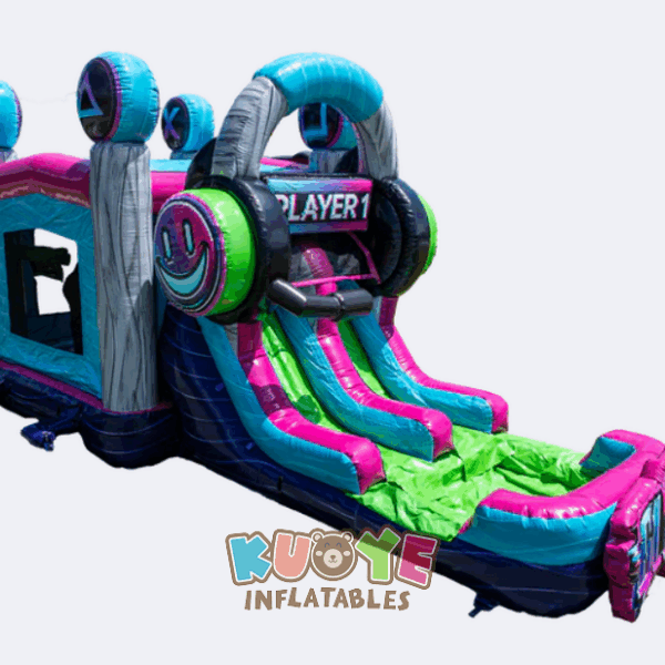 Double Lane ESports Gamer Bounce House Combo Double Lane ESports Gamer Bounce House Combo