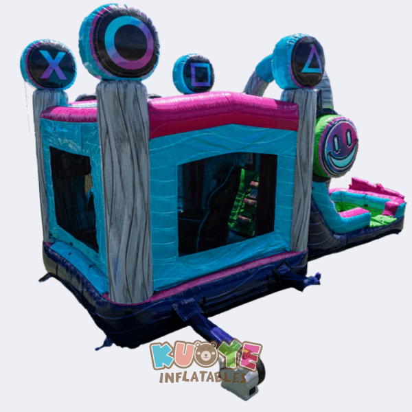Double Lane ESports Gamer Bounce House Combo Double Lane ESports Gamer Bounce House Combo