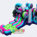 Double Lane ESports Gamer Bounce House Combo