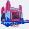 Wet/Dry Double Lane Popsicles Hounce House Combo