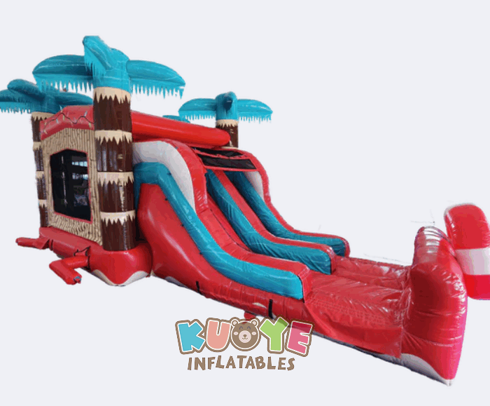 CB609 Double Lane Surf Bounce House Combo Combo Units for sale 2