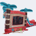 Double Lane Surf Bounce House Combo