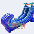 Wave Tropical inflatable Water Slide
