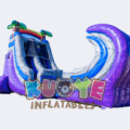 Wave Tropical inflatable Water Slide