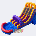 18FT Dual Lane Lava Inflatable Water Slide