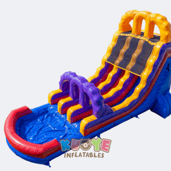 18FT Dual Lane Lava Inflatable Water Slide 18FT Dual Lane Lava Inflatable Water Slide