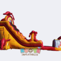 22FT Crawfish Inflatable Water Slide