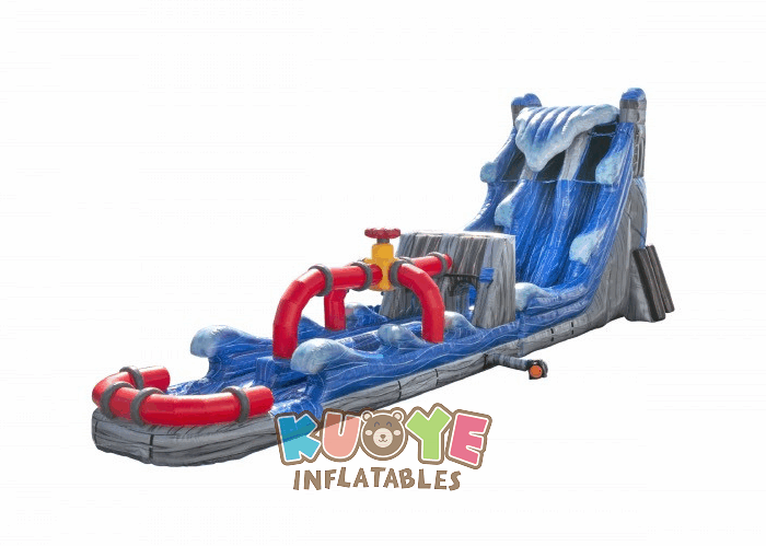 WS420 Hoover Dam Double Lane Water Slide Water Slides for sale 2