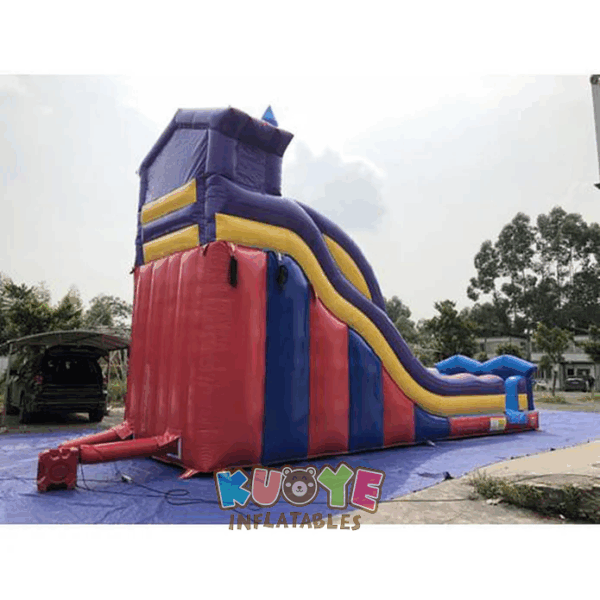 _17562772319938 WS425 21' Carnival Themed Inflatable Fun Water Slide