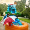 WS429 18ft Wave Water Slide