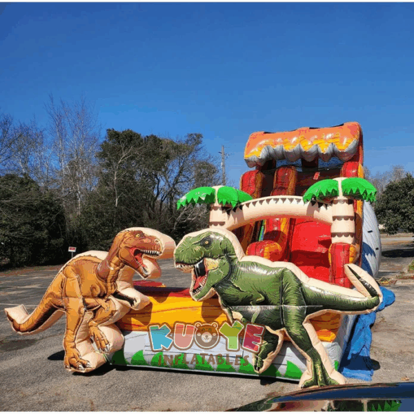 _17564560257349 WS431 16ft Jurassic Water Slide