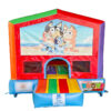 Mini Jumping Castle with Detachable Cartoon Banner