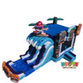 CB606 Tiki Tovi's Adventure Bounce House with Dual Slide