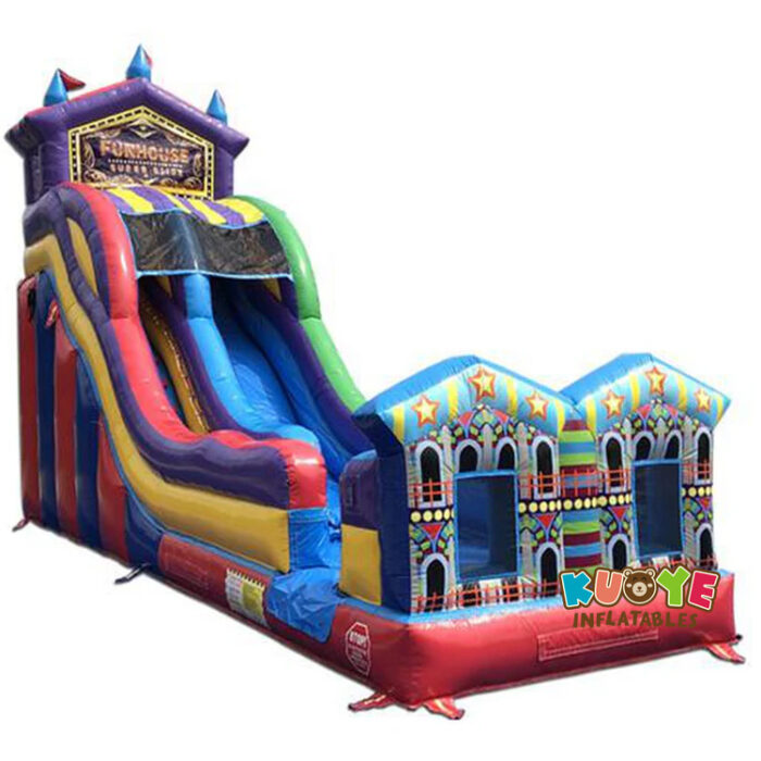 WS425 21′ Carnival Themed Inflatable Fun Water Slide Water Slides for sale