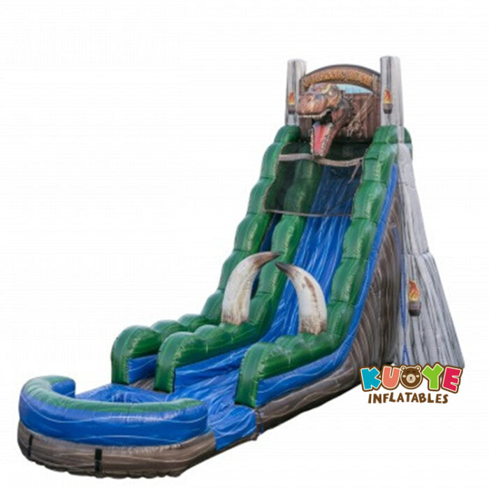 WS421 22ft Jurassic Rush Water Slide Water Slides for sale