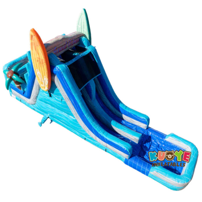 WS404 Double Lane Surfboard Inflatable Water Slide Water Slides for sale
