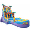 WS424 22ft Tiki Plunge Water Slide
