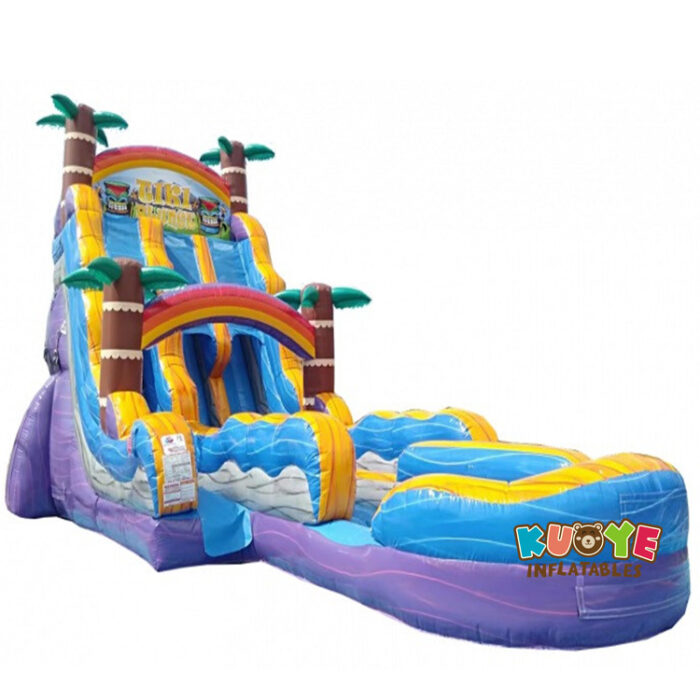 WS424 22ft Tiki Plunge Water Slide Water Slides for sale