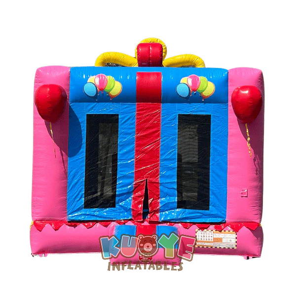 BH290 Pink Gift Box Bouncer Bounce Houses for sale 2