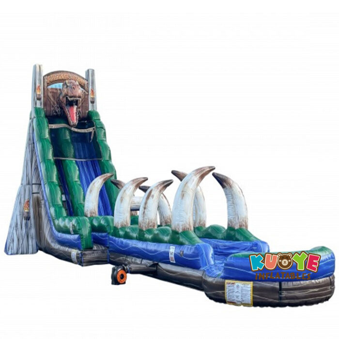 WS422 22ft Jurassic Rush Sl Sp Giant Water Slide Water Slides for sale