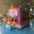 Mini Jumping Castle with Detachable Cartoon Banner