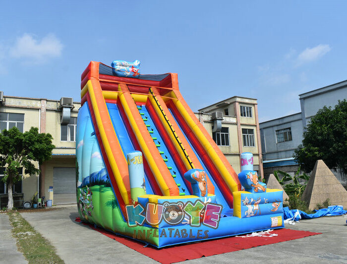 SL214 Large Tom and Jerry Inflatable Slide Inflatable Slides for sale 2