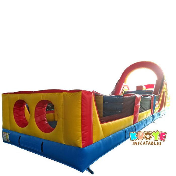OB156 45ft Inflatable Obstacle Course with Slide Obstacle Courses for sale