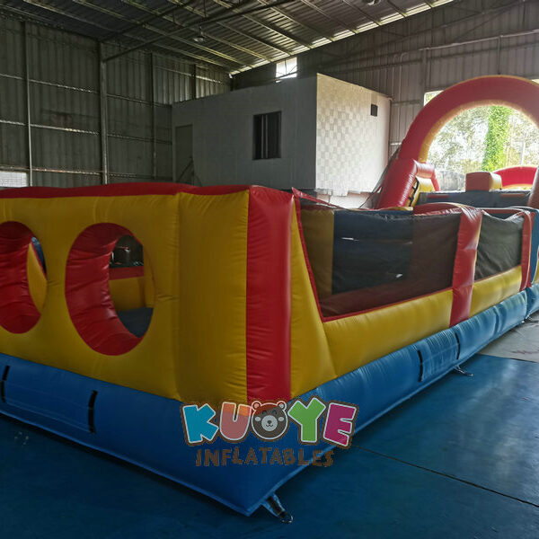 45FT Inflatable Obstacle Course With Slide 45FT Inflatable Obstacle Course With Slide