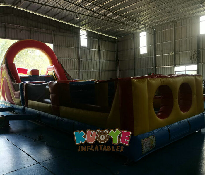 OB156 45ft Inflatable Obstacle Course with Slide Obstacle Courses for sale 2