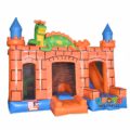 CB613 Orange Drangon Bouncy Castl