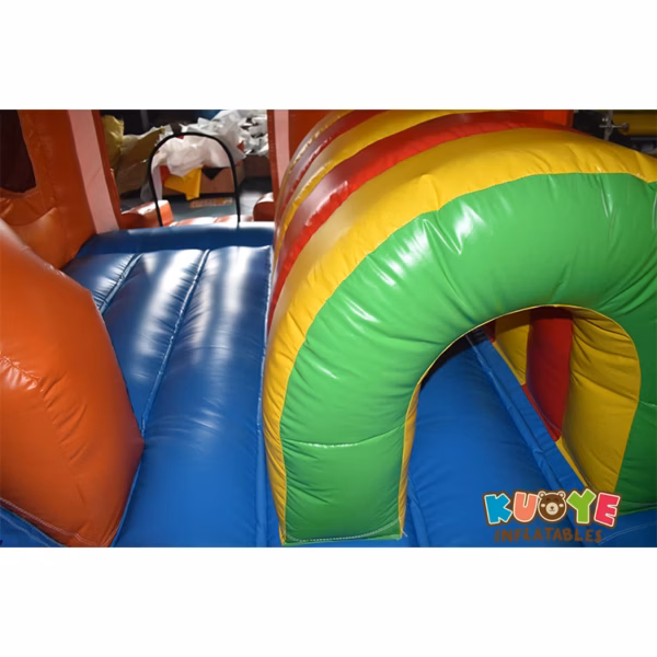 01-3 CB613 Orange Drangon Bouncy Castl