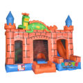 CB613 Orange Dragon Bouncy Castle