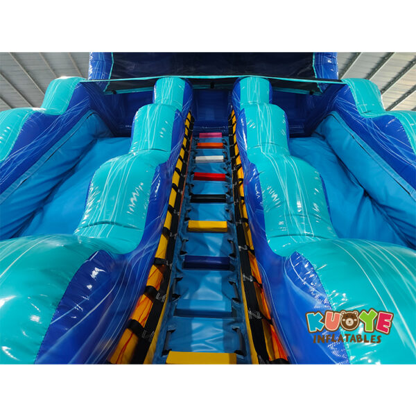 17ft water slide-1 WS432 17ft Dual Lane Water Slide