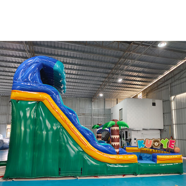 17ft water slide-3 WS432 17ft Dual Lane Water Slide
