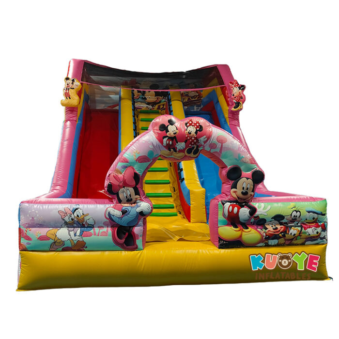 SL217 Mickey Mouse Slide Inflatable Trampoline Inflatable Slides for sale