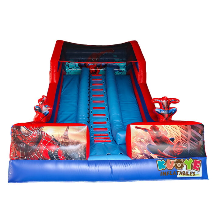 SL216 Spiderman Sliding Inflatable Slides for sale