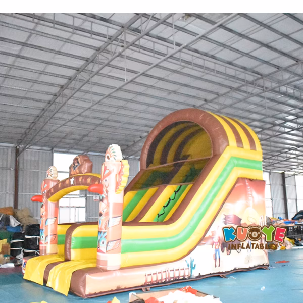 5-1 SL218 Western-themed Inflatable Slid